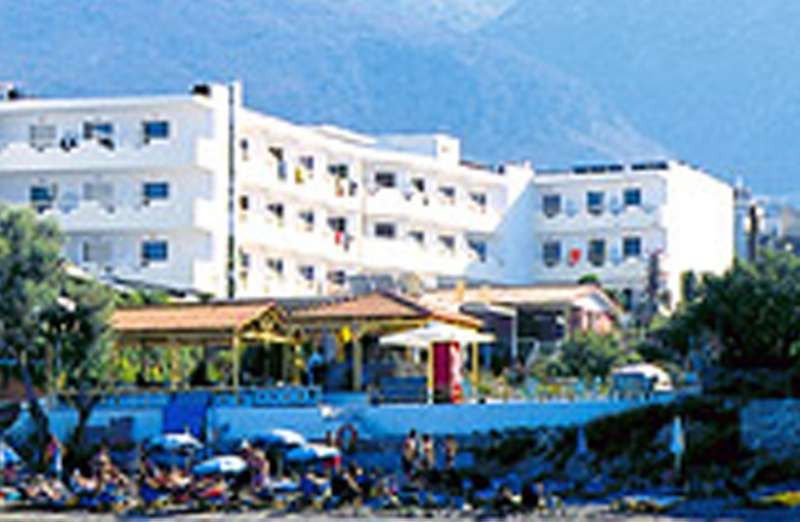 Evelyn Beach Hotel Chersonissos Buitenkant foto