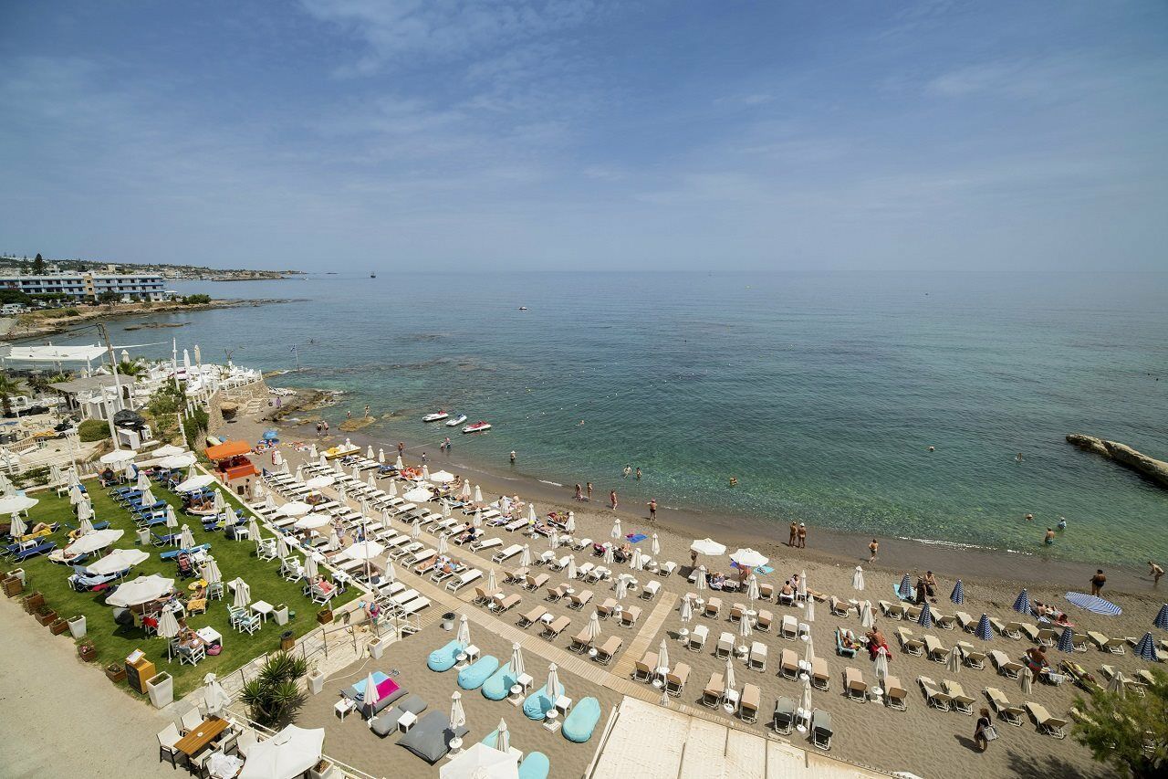 Evelyn Beach Hotel Chersonissos Buitenkant foto